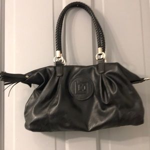 Liz Claiborne Black Leather Purse